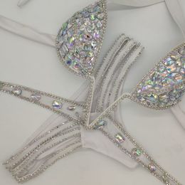 Venus Vacation v Collar Rhinestone Swimwear Daimond Bikini Set Push Up Swimsuit Bli ggitys channels burburriness luis louies vittonlies louisslies vuttionly Z48S