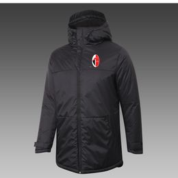 Mens Societa Sportiva Calcio Bari Down Winter Outdoor leisure sports coat Outerwear Parkas Team emblems Customised