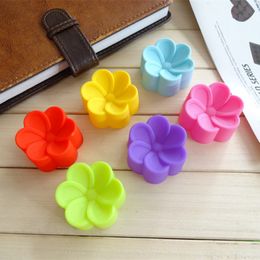 200pcs/lot 5cm Begonia flowers Shaped Silicone Moulds DIY Cake Decorating Tools DH980