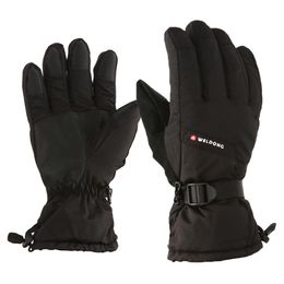 Winter ski gloves, windproof, thickened, waterproof, warm gloves, large men's mountaineering and cycling full-finger non-slip sports