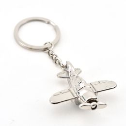 10Pieces/Lot Aviation Air Plane Keychain Aircraft Air Combat Enthusiasts Keychain Lover Gift High Quality Keyring Key Holder Gift