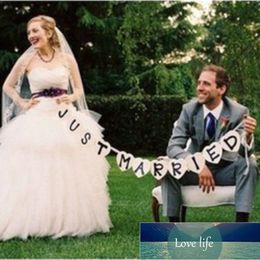 Just Married Wedding Car Cling Decal Sticker Window Banner Decoration Factory price expert design Quality Latest Style Original Status