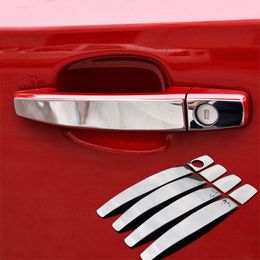 Fit For Vauxhall Opel Astra Mokka Corsa d Zafira b Insignia Meriva Antara Chrome Steel Door Handle Cover Trim Molding Garnish