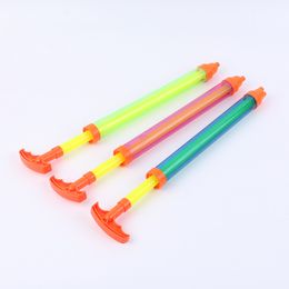 Play long and short single pipe water gun needle type pump water fight children's beach toys wholesale Sand Playing watering Fun