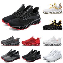 Non-Brand men women running shoes Triple Black White Red Grey mens trainers fashion outdoor sports sneakers comfortable size 36-46