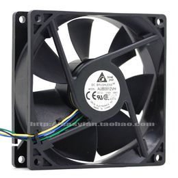 Delta aub0912vh 9025 4-pin PWM temperature control speed regulation large air volume heat dissipation CPU / chassis fan