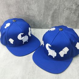 2019 сшитые на заказ шляпы
 Cross Цветочный дизайнерские шапки бейсбольные мужские снимки синие черные хромированные женщины шляпы высокого качества хромированные CH CAP сердец FUH2 #