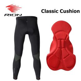 Racing Pants RION Cycling Mens MTB Downhill Bicycle Trousers 3D Padded Mountain Bike Breathable Ciclismo Pantalones