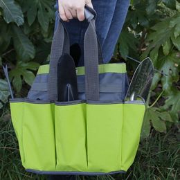 Outdoor Bags 1Pcs Multifunctional Gardening Bag Kit Storage Holder Coloring Hand Organizer Jacquard Oxford Cloth Waterproof Pack