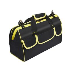 Portable High Quality Waterproof 1680D Storage bag Organiser Garden Work Canvas Heavy Duty Electrician Tool Bag