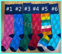 Calf high stockings knee-length stockings women's fashion pure cotton personality fun high-quality socks 592