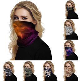 Sun Protection Outdoor Proof Windproof Pm2.5 Filter Mouth Mask Multifunctional Headwear Face Mask Headband Neck Gaiter Y1020