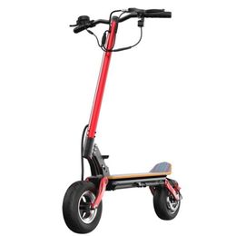 Single/dual motor drive 10 inch wooden pedal adult city electric scooter support front and rear double disc brakes simple style unisex