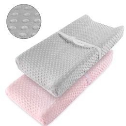 Soft Reusable Changing Pad Cover Travel Baby Breathable Diaper Pad Sheets Cover 95AE 210312