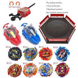 2020 Hot Set Arena Launchers Beyblades starter Bey Blade blades metal burst bayblade stater set high performance battling top X0528