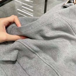 Men's Hoodies Sweatshirts Plaid Hooded Pullover Solid Colour Ing Casual Drawstring Kangaroo Pocket Female Jacket612