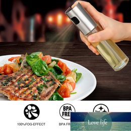 Kitchen Baking Oil Cook Oil Spray Empty Bottle Vinegar Bottle Dispenser Cooking Tool Salad Barbecue Cooking Glass Olive