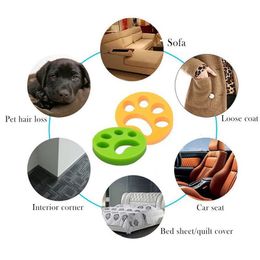Pet Hair Remover For Laundry Products Washer Lint Catchers Dog Hair Catcher Removal Philtre Balls Washing Machine Accessories JJB14073