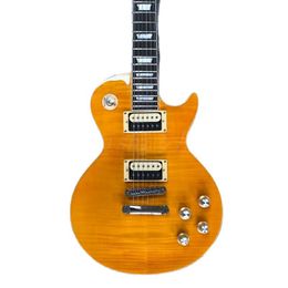 New Electric Guitar Wholesale From China Shining metallic yellow Colour .G custom guitar High quality rose wood fingerboard in stock
