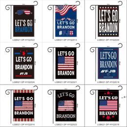 NEWLet's Go Brandon Garden Flag 30*45cm Biden Flags Home Outdoors Banner Decoration ZZB11877