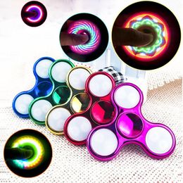 Glowing fingertip gyro Autism ADHD children children students adults decompression toys gifts