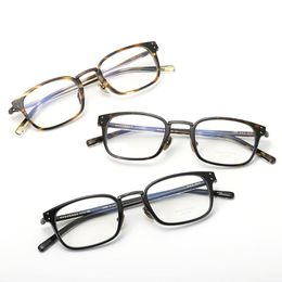 Fashion Sunglasses Frames Japanese Handmade Acetate Frame Retro Custom Optical Lens GMS820