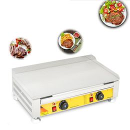 Food Processing Kitchen Equipment Electric Griddle Plate Teppanyaki Machine