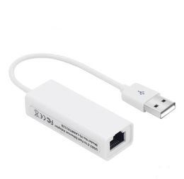 Ses Kabloları USB-RJ45 USB 2.0 için Yüksek Hızlı Ethernet Ağ LAN Adaptörler Kart 10/100 Adaptörü PC \ Windows7 Laptop LAN-adaptörü için SN3067