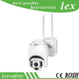 HD 1080P Wifi IP Camera Home Security Outdoor PTZ Surveillance Cameras Full Color Night Vision Motion Detection Alarm