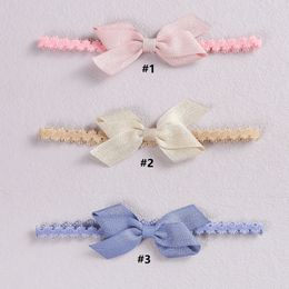 Baby's Breath Bows Headband For Children Cool Summer Girl Headbands Soft Comfortable Elastic Baby Hair Band Kids Hair Accessorie