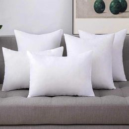 Home Cushion Inner Filling Cotton Padded Pillow Core Inserts Sham Square For Sofa Car Soft Pillows Forms Cushion Core 210716