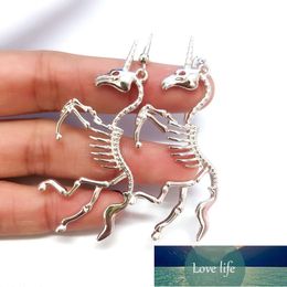 New Unicorn Earrings Unicorn Skeleton Drop Earrings Fashion Jewelry Wholesale Factory price expert design Quality Latest Style Original Status