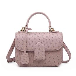 Evening Bags Shoulder Luxury Designer Handbag Ostrich Pattern Leather Women Clutch Party Evning Trendy Green 220233