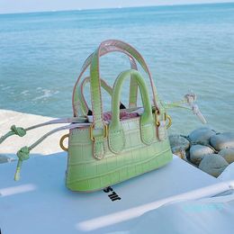 fashion Shoulder Bags Fashion Messenger Bag Crocodile Pattern Mini Handbag Width: 8cm