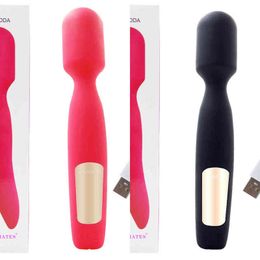 Nxy Sex Vibrators 16 Speeds Powerful Dildo Vibrator Av Magic Wand g Spot Massager Toys for Women Couples Clitoris Stimulate Goods Adults 1209