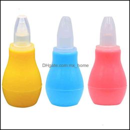 Nasal Aspirators# Health & Care Baby, Kids Maternity Newborn Baby Sile Infant Nose Aspirator Safe Toddler Cleaner Snot Vacuum Sucker Soft Ti