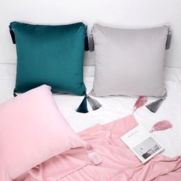 Cushion/Decorative Pillow Household Items Modern Minimalist Nordic Pillowcase Suede Luxury Cushion Cover Sofa Living Room Decoration