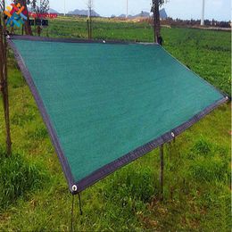 Shade Tewango Hi-Quality Anti-UV HDPE Sunshade Net Dark Green Garden Balcony Sunscreen Thicken Netting Outdoor Carport Shading Sails