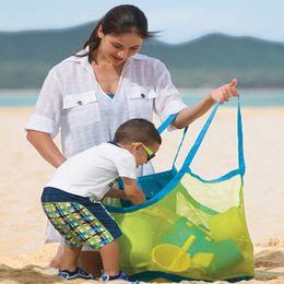 Wholesale Mesh Beach Bag Extra Large and Totes Backpack Towels Sand Away for Holding Beach Toys Children Grocery Picnic Tote