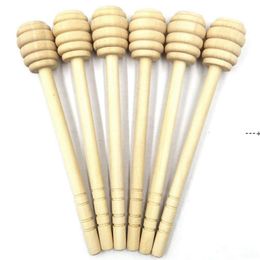 NEW500pcs/lot New Arrive MINI 15cm long Wooden Honey Dippers Wedding Favours Honey Dipper spoon Gift CCA7568