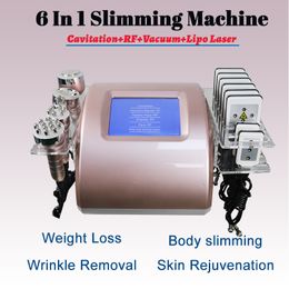 Multifunctional Lipo Laser Diode Weight Loss Slimming Machine Lipolaser Cellulite Dissolving RF Face Slimmer Skin Firming