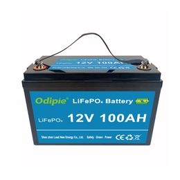 Trade price LiFePO4 Batteries pack 12V 100Ah 200Ah 300Ah Lithium Ion Battery For Forklift Golf Carts RV Yacht solar system