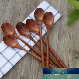 Spoons Wooden Soup Spoon Eco Friendly Tableware Natural Ellipse Wooden Ladle Set for for Eating Mixing Stirring