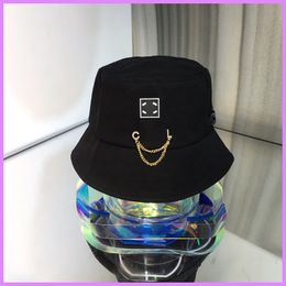 Bucket Hat Women Mens Designer Caps Hats Baseball Cap Casquette Fashion Luxury Solid 3 Colours Summer Autumn Chain Hut D217216F