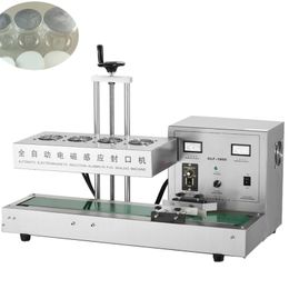 CE Certified Aluminium Foil Lid Plastic Cup Sealing Machine / Electromagnetic Induction Aluminium Foil Sealing Machine 1800w