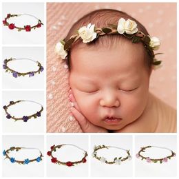 Kids Baby Girls Rose Headwear Headband Toddler Wedding Party Hair Band Hair Accessories