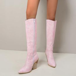 Botas Rosadas Largas Oferta Online | DHgate.com