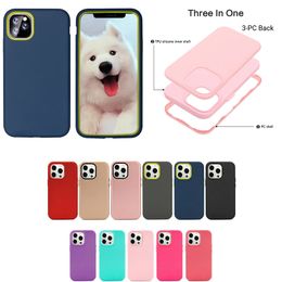 Defender Cases Armour Cover Hybrid 3in1 Silicone Hard PC Back Shockproof For iphone13 12 Mini pro MAX 11 X XR 7 8 Samsungs21 ultra Note20 A01 50 21S 31 M30 J8 6 MOTO Xiaomi