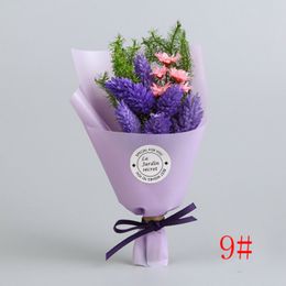 Party Favour Dried Flowers Bouquet Birthday Valentine's Day Gift Mini Gypsophila DIY Handmade Flower Bouquets WLY BH4668