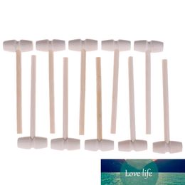 10 Pcs Mini Wooden Hammer Ball Toy Pounder Replacement Wood Mallets Baby